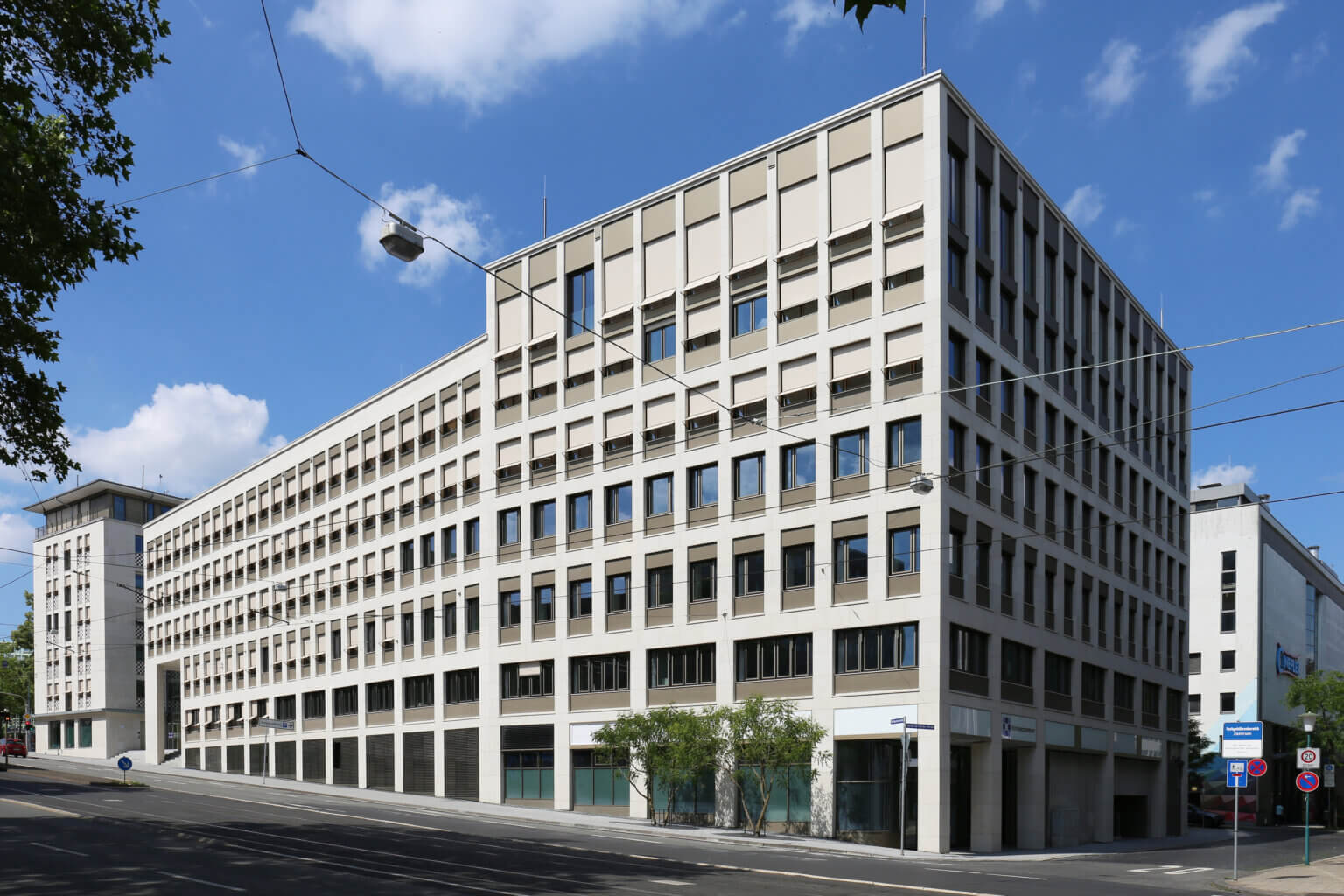 Evangelische Bank eG Kassel, Erweiterung, Umbau und energetische Sanierung